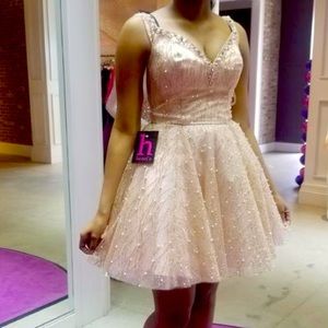 Rose gold, dress for any special occasion